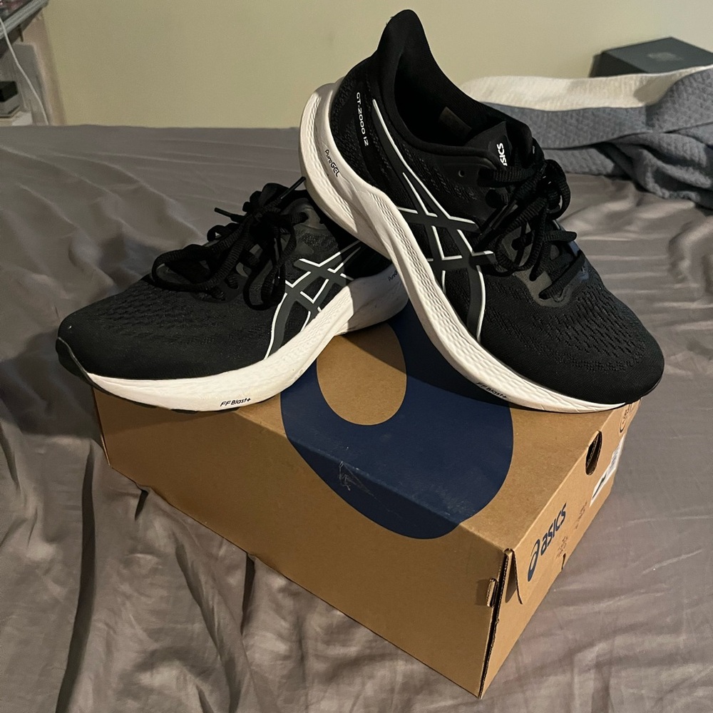 ASICS Women’s Black and White Athletic Shoes